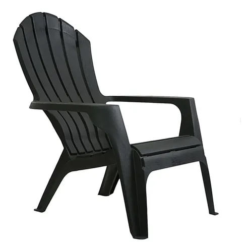 Poltrona Miami Empilhável Preta Garden Life
