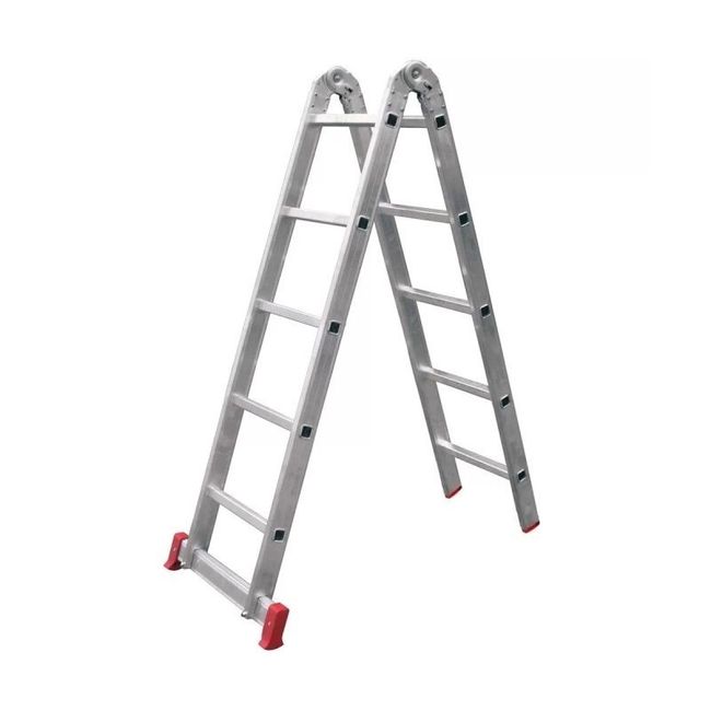 Escada Multifunção 2x5 10 degraus 2 posições Botafogo