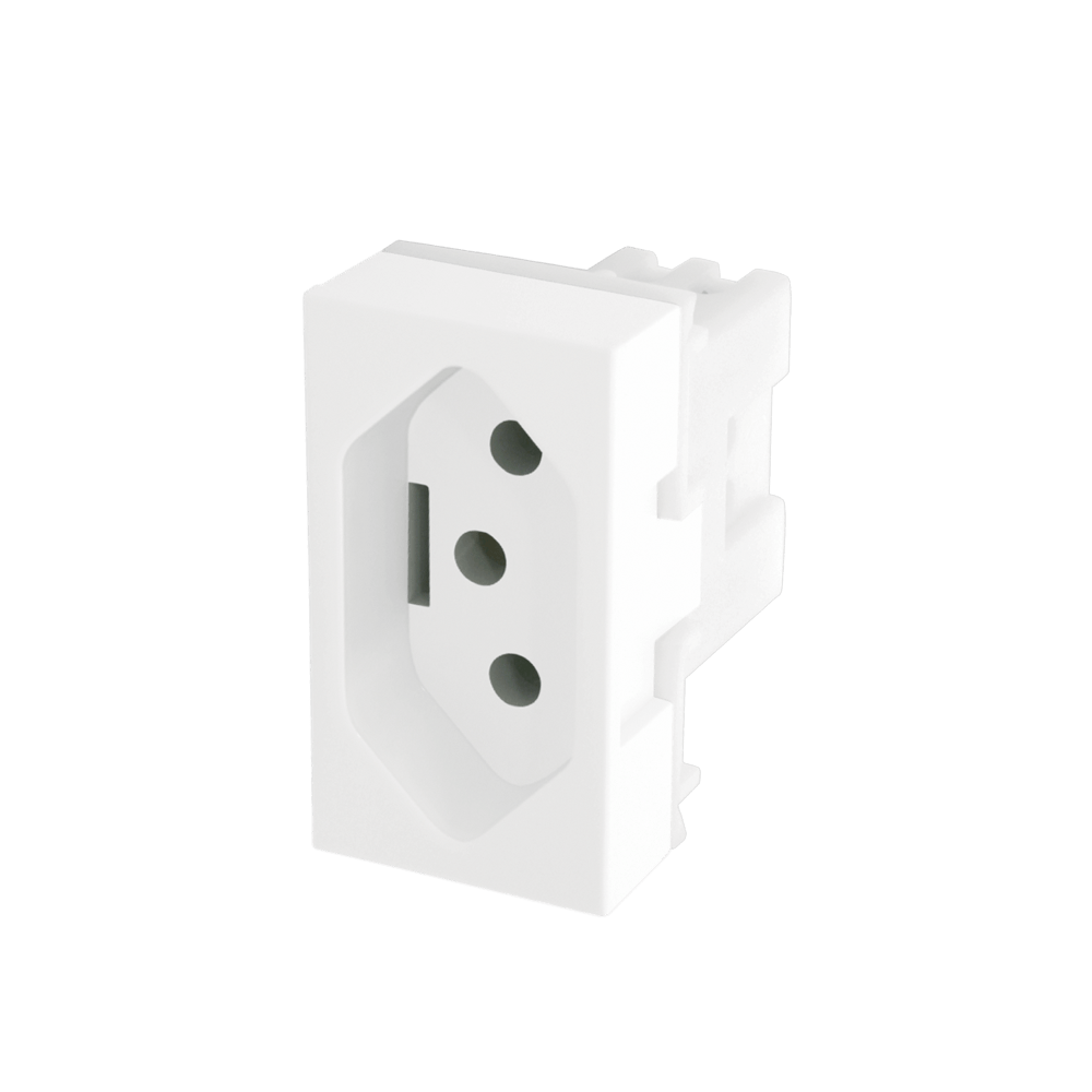 Módulo para tomada 10A 250V Modulare Fame