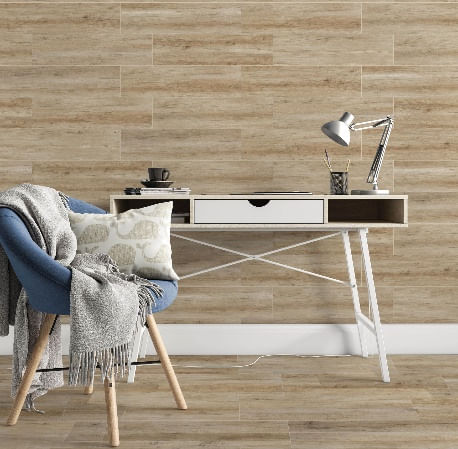 Piso  Gres Royal Fresno 19X115 Retiificado Savane