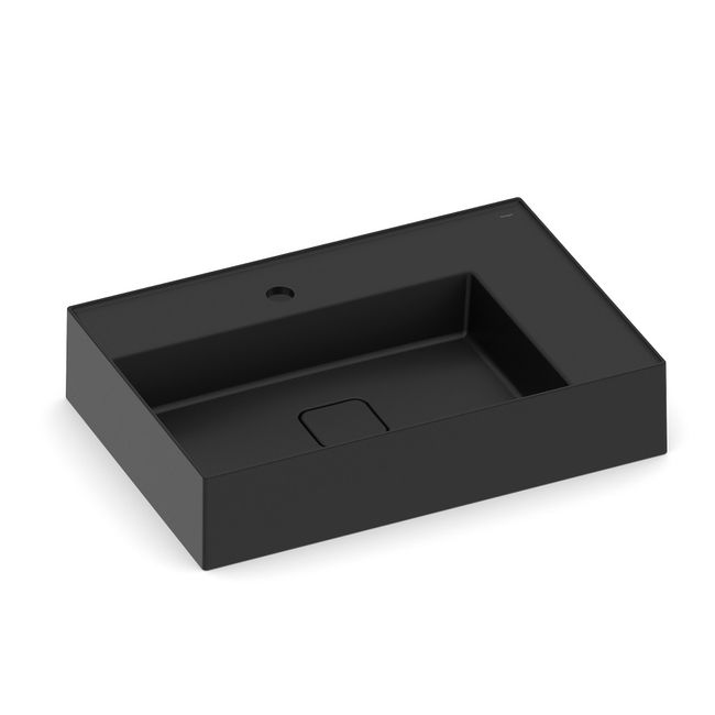 Cuba Apoio Com Mesa 60X42 Platinum P8 Preto Matte Black Incepa