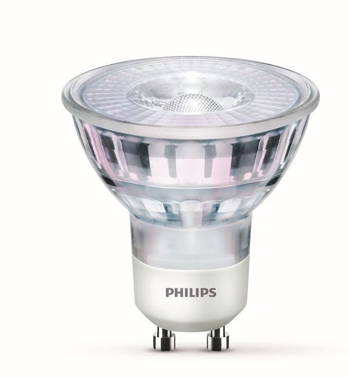Lâmpada Led Dicroica 4W Gu10 827 Luz Amarela Bivolt Base Gu10 Philips