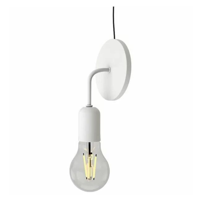 Arandela Edison Branco 1xE27 (Soquete) 127/220V (40W) - ORLUCE