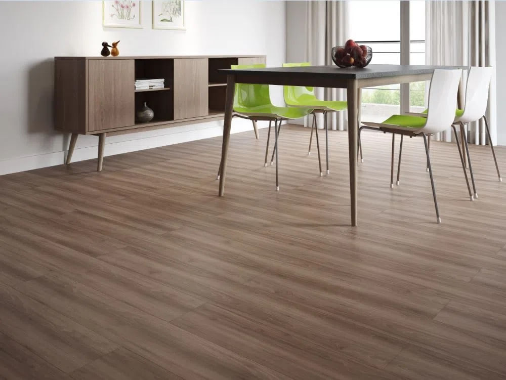 Piso Laminado Click Spot Ouro Preto 134X18,7cm Caixa com 2,50 m² Durafloor