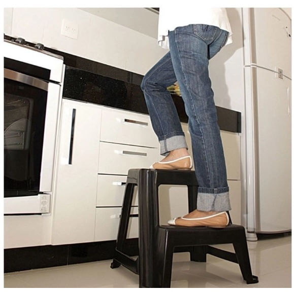 Banqueta Escada Plástica Antares