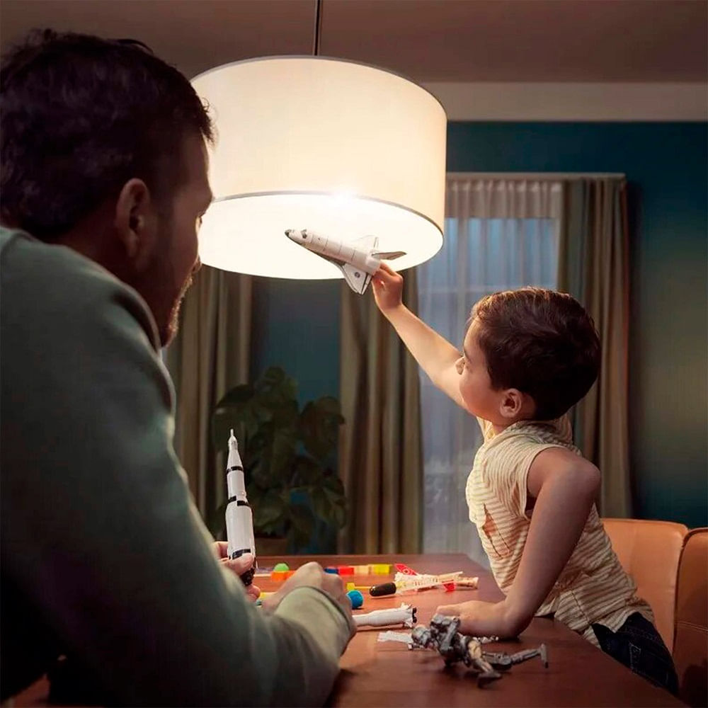 Lâmpada Led Bulbo A60 7W 3000K Luz Amarela Base E27 Bivolt Philips