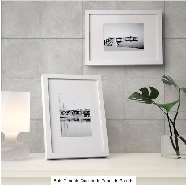 Papel de Parede Adesivo Rolo 3mx45cm Cimento Queimado Grudado