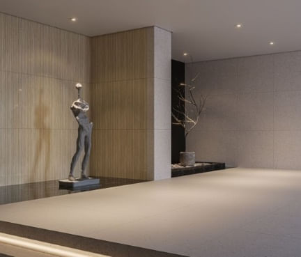 Revestimento Esmaltado 45x90cm Caixa com 2 m² Bege Rig Sense Biancogres