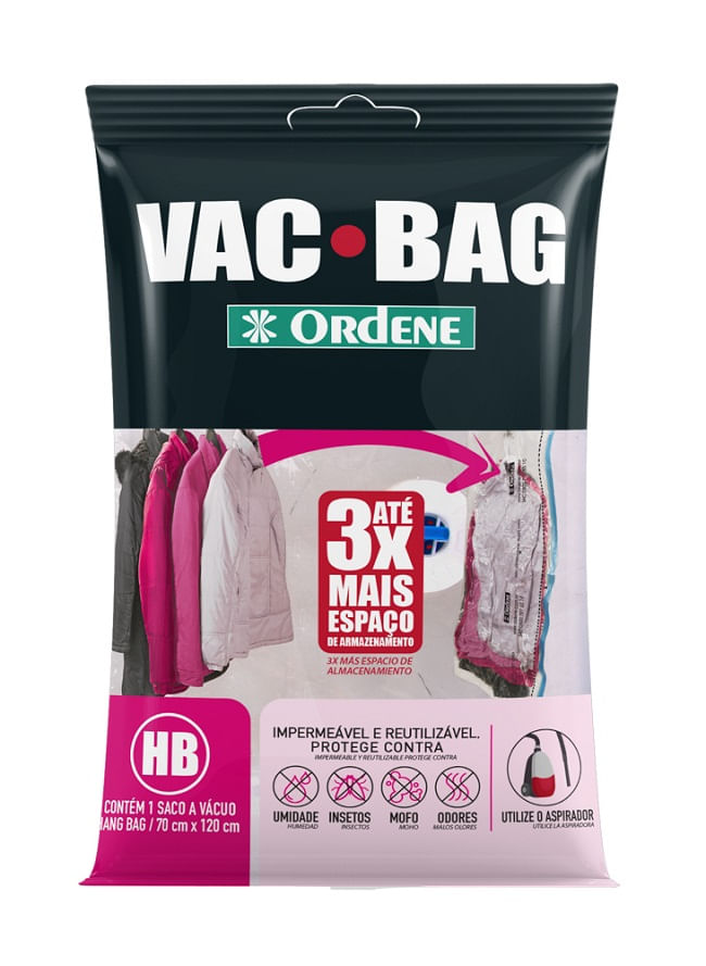 Vac Bag Hang  70X120Cm Ordene