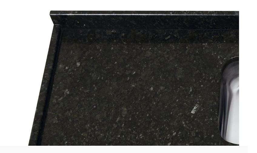 Pia de Granito POP Venturini 120x55cm com Cuba Verde Ubatuba