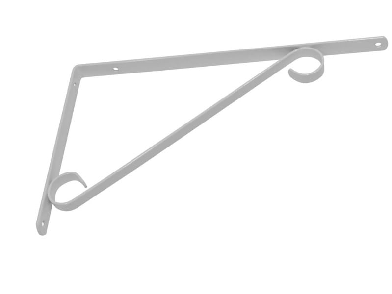 Suporte Colonial leve 25cm branco Zamar