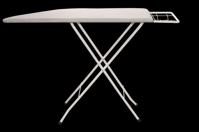 Tabua De Passar Roupas Tampo De Madeira 125 X 35 X 90 cm Max Eberhardt