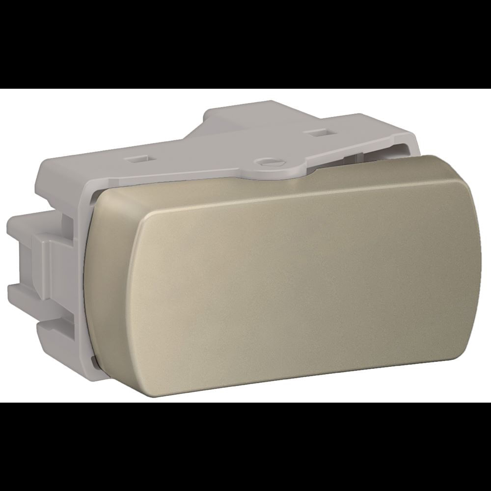 Módulo Interruptor Simples 10a 250v 1m Dourado Miluz Schneider