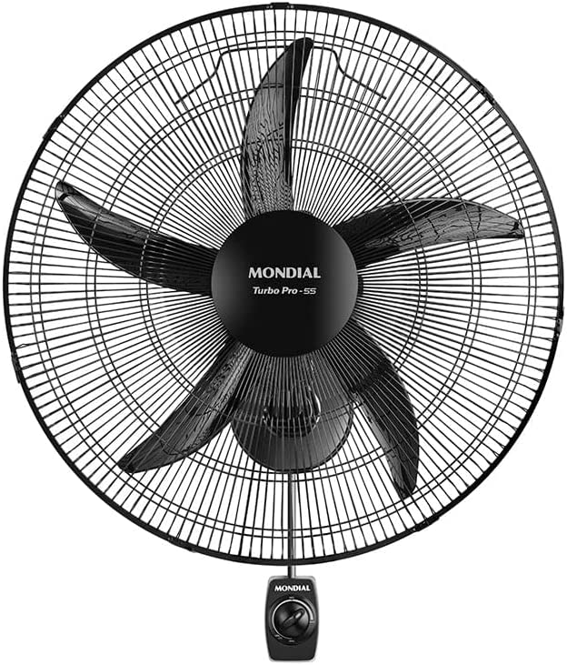 Nvp Pro 55   Ventilador De Parede 55 Pro 5 Pas 127V  Mondial