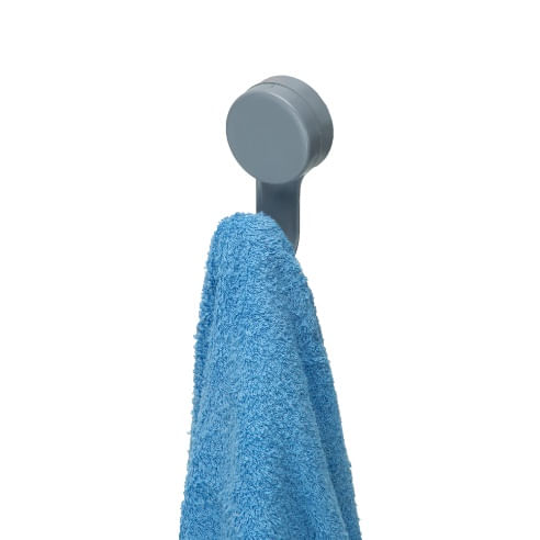 Gancho Unitario Nao Fure Cinza