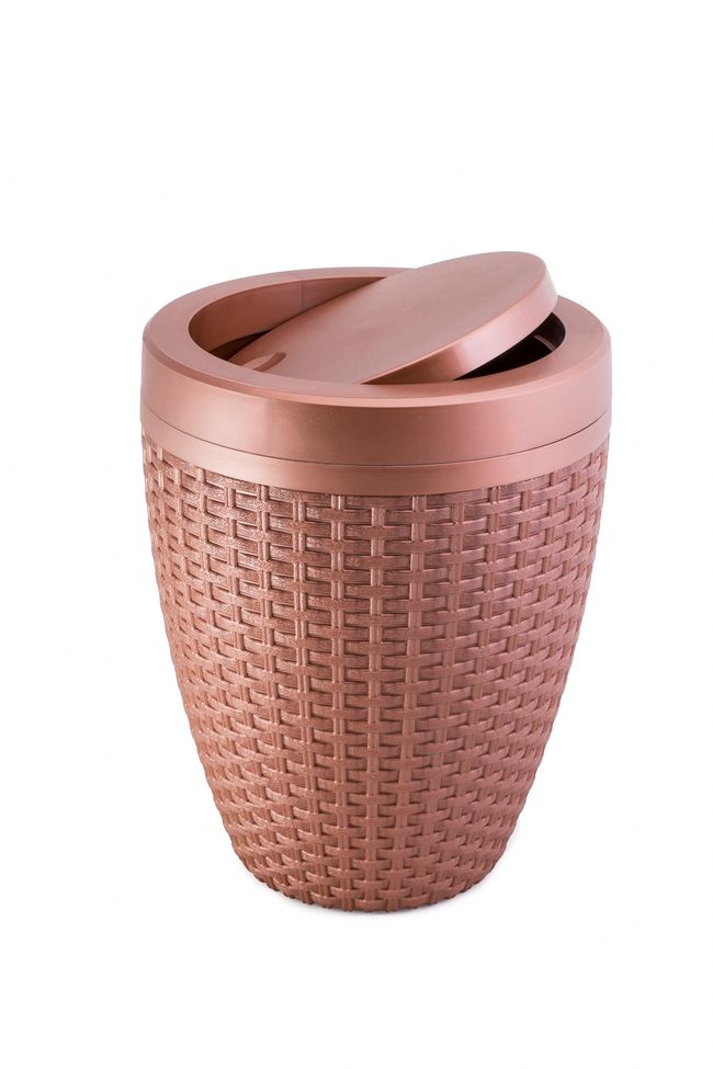 Cesto Rattan Cobre