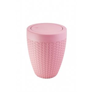 Cesto Rattan Rosa