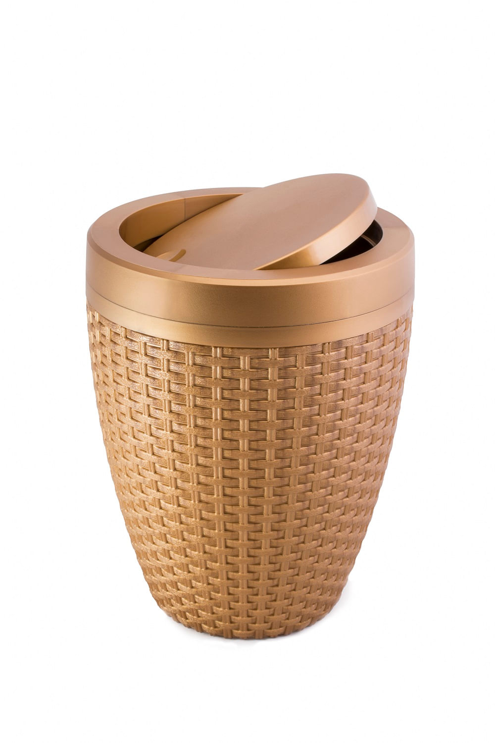 Cesto Rattan Ouro