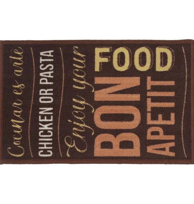 Tapete Cleankasa Bon Apetit 40Cm X 60Cm