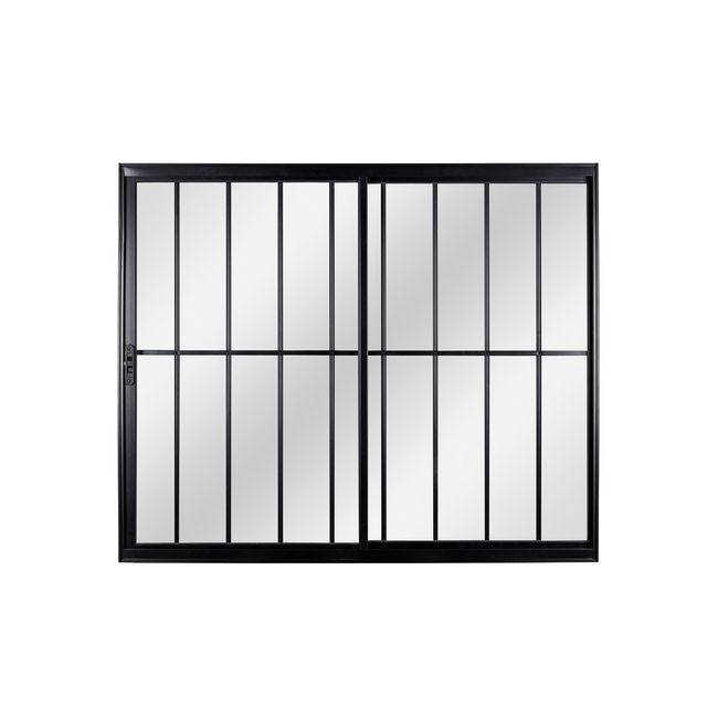 Janela-2-Folhas-100X120-Com-Grade-Direita-Vidro-Liso-Black-Ecosul-2465531