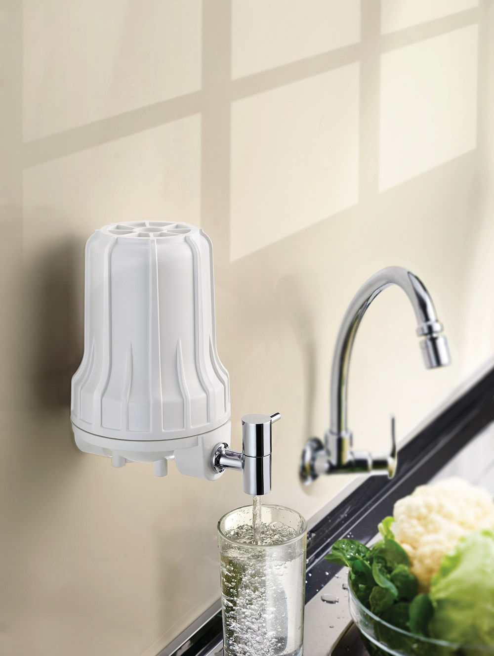 Purificador De Água Loren Acqua Ponto De Uso 5 Branco Lorenzetti