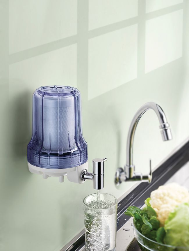 Purificador De Água Loren Acqua 5 Transparente Parede Lorenzetti