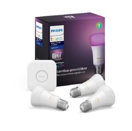 Philips Hue White & Color Ambiance Lâmpada E27 220V - Iluminação  Inteligente Controlada Por Wifi E Bluetooth, compatível com  Alexa.