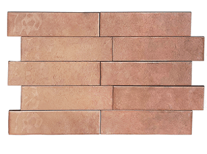 Revestimento Fachada/Piscina Rose 7,5X25 Cx1,01