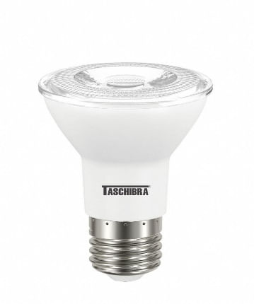 Lampada Led Par 20 7W 36 Graus 6500K Branca Ip65 Taschibra