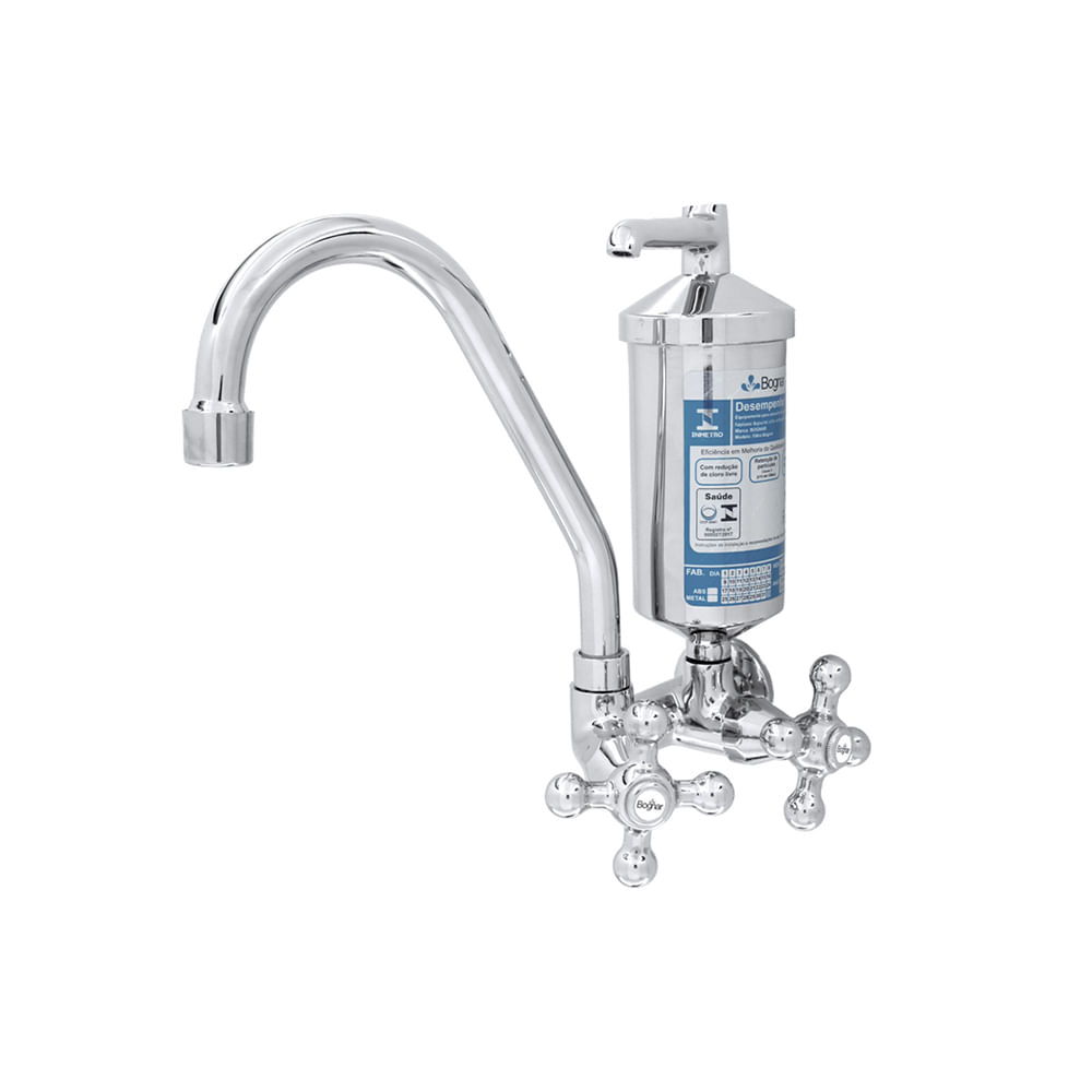 Válvula metálica click para lavatório cuba bide 1 7/8 polegadas Bognar