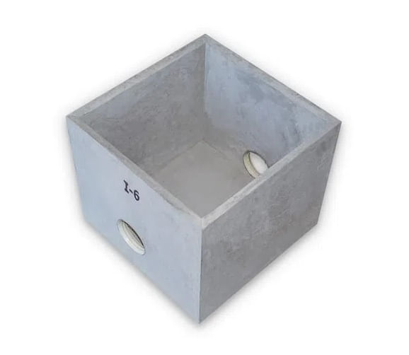 Caixa de inspeção do ramal 50x50cm i-6 Concrebox