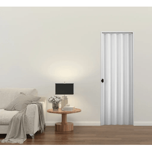 Porta Sanfonada 80Cmx210Cm Cinza Plasbil