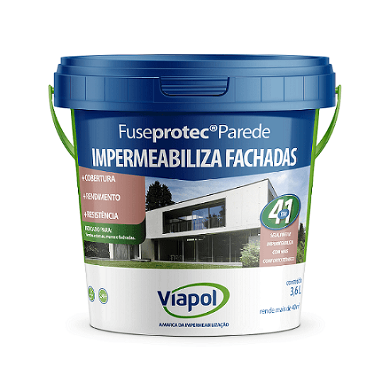 Impermeabilizante Fuseprotec Parede 3,6 L/5Kg Viapol