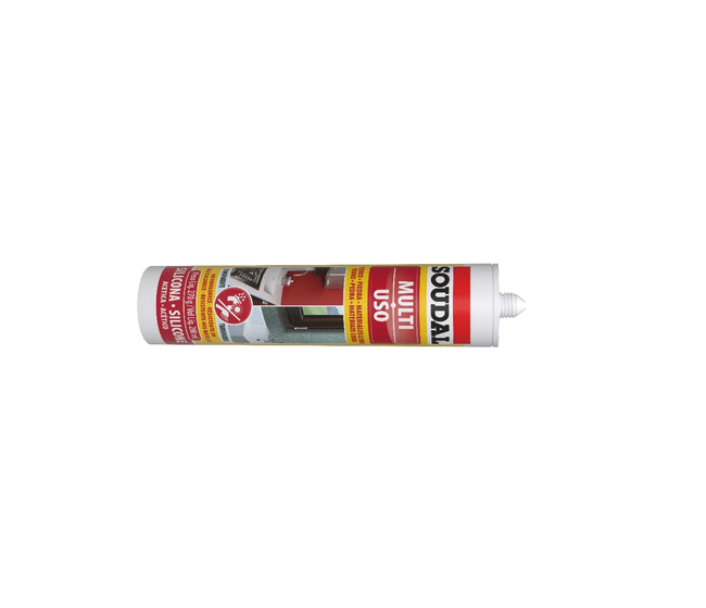 Silicone Multiuso Acetico Incolor 280ml Soudal