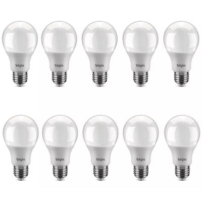 Kit-com-10-Lampadas-Led-Bulbo-A60-9W-6500K-Elgin