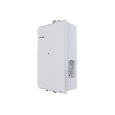Rinnai　RGW-2 Aquecedor de Água a Gás Digital REU-2802 FEC 35L GN Branco Bivolt