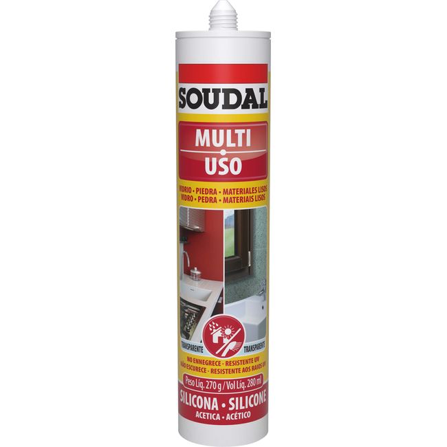 -Silicone-Multiuso-Acetico-Transparente-280ml-270g-Soudal-2353024
