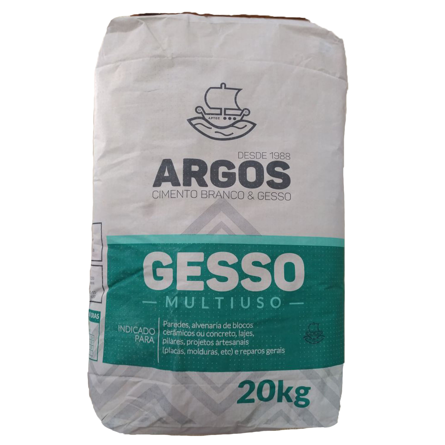 Gesso 20kg Lpc Argos