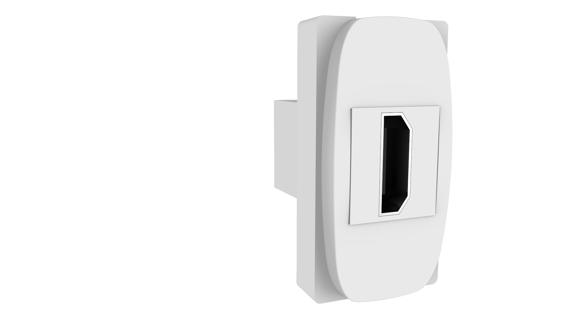 Módulo Tomada Hdmi Gracia Branco Alumbra