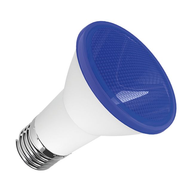 Lampada-De-Led-Colorida-Par20--Cor--Azul-Com-Dispositivo-Integrado-A-Base--Potencia--6W-Voltagem--127-220V--Ip65-1612069