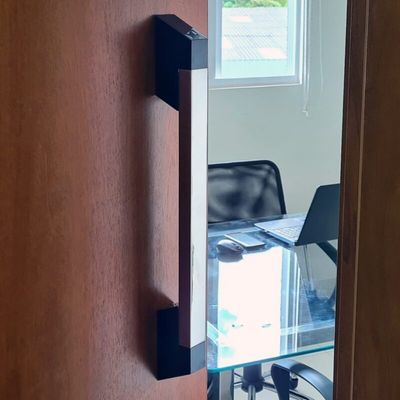Telhanorte | Puxador Duplo Let 465x300x20mm Aço Inox 201 Polido