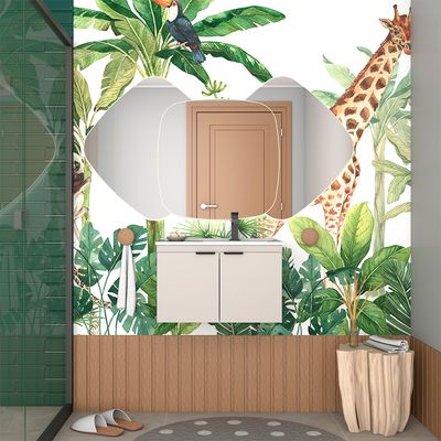 Telhanorte | Toucador de banheiro midi 60cm nude Cozimax