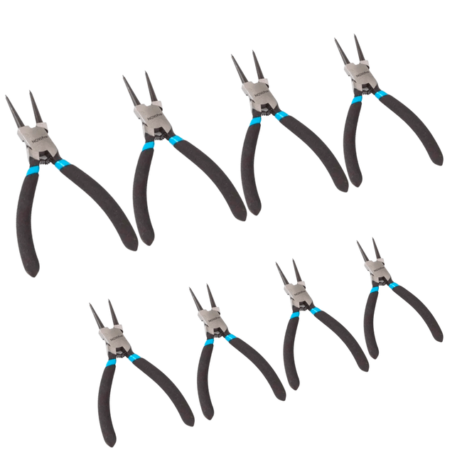 Jogo de Alicate Anéis Novipro 8 Peças