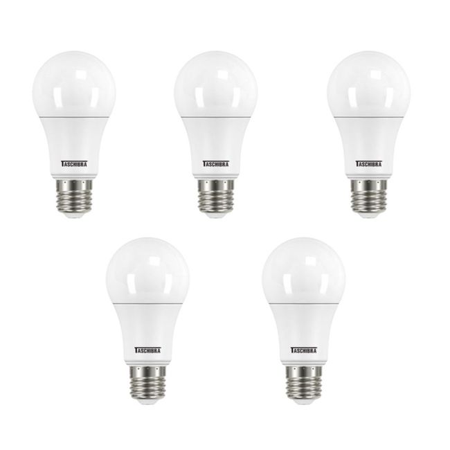 Kit-Economico-com-5-Lampadas-Led-Bulbo-TKL-90--15W-6500K-Branca-Taschibra--1-