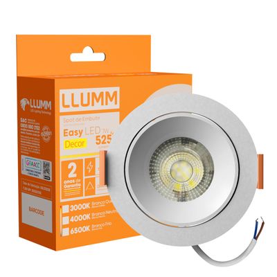 Spot-De-Embutir-Easy-Led-7W-Redondo-4K-Branco-90X32Mm-Bivolt-Llumm-Bronzearte-2514192-6