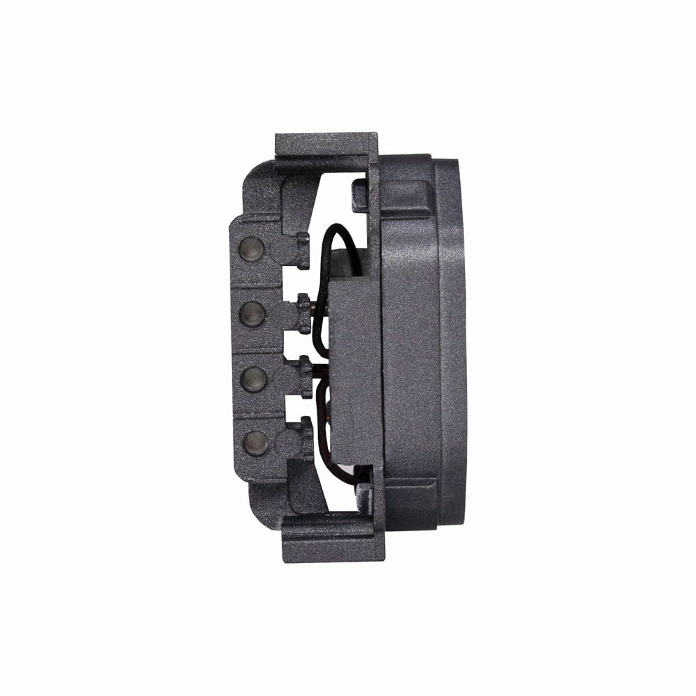 Módulo 1 Tomada Rj11 2 Vias Preto Grafite Novara Dicompel