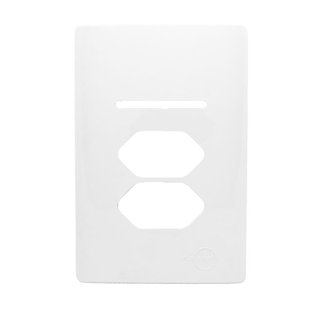 Placa-4x2-1-Interruptor-E-2-Tomadas-Com-Suporte-Branca-Novara-Dicompel-2499100-1