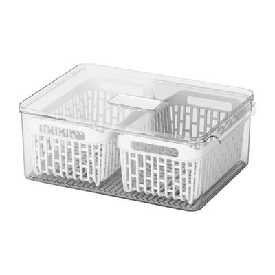 Organizador-Dry-2-Cestos-67-Litros-Cristal-Translucido-Brinox-2498308-1