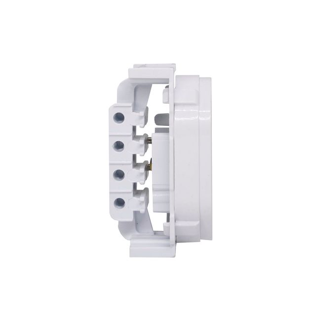 Modulo Tomada Rj11 2 Vias Branco Ravenna Dicompel