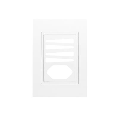 Placa-4x2-4-Interruptores-1-Tomada-Com-Suporte-Branca-Ravenna-Dicompel-2495970-1